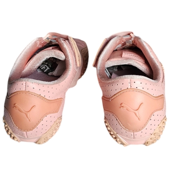 Puma  Mostro Perforated Pink Flat Sole Sneakers. Size 7,5 - Picture 2 of 7